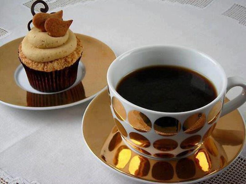 Cupcake and Coffee Cup