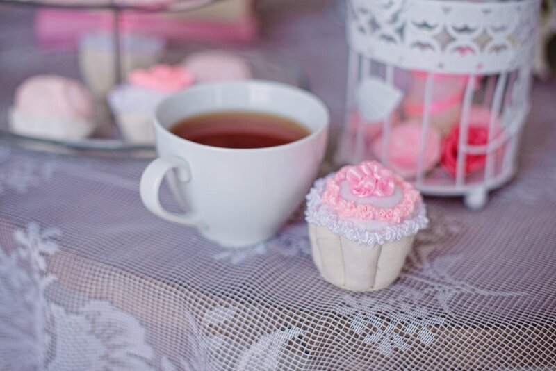 Cupcake and Tea Cup