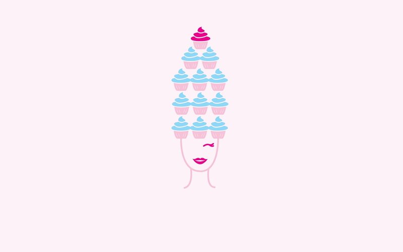 cupcake tower head