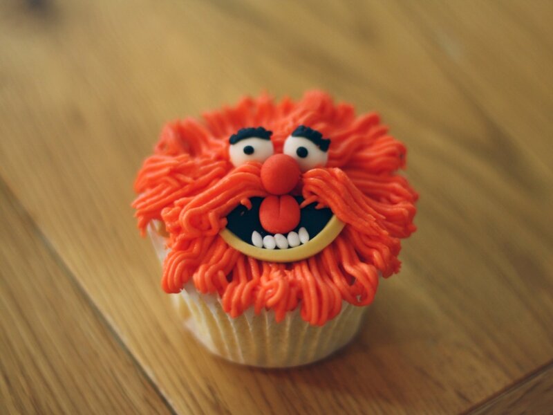 Cupcake with Animal Face