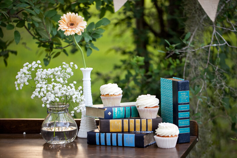 Cupcakes on Books