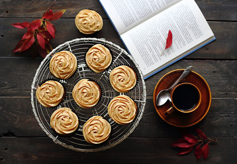 Cupcakes on Cooling Rack