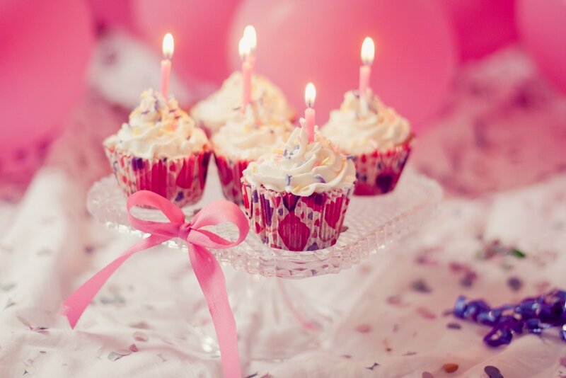 Cupcakes with Candles