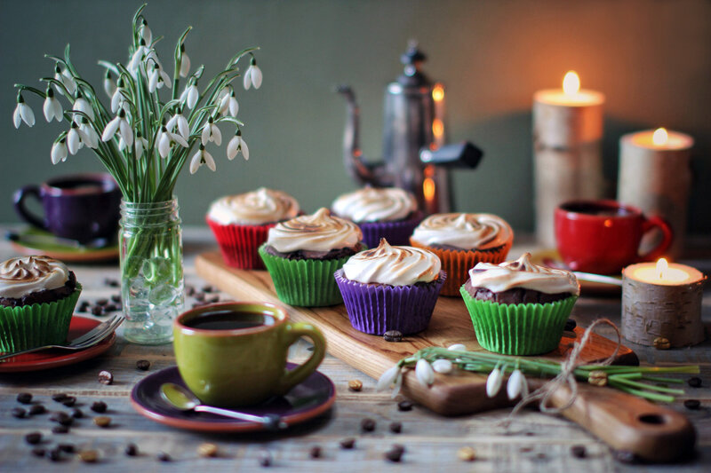 Cupcakes with Meringue