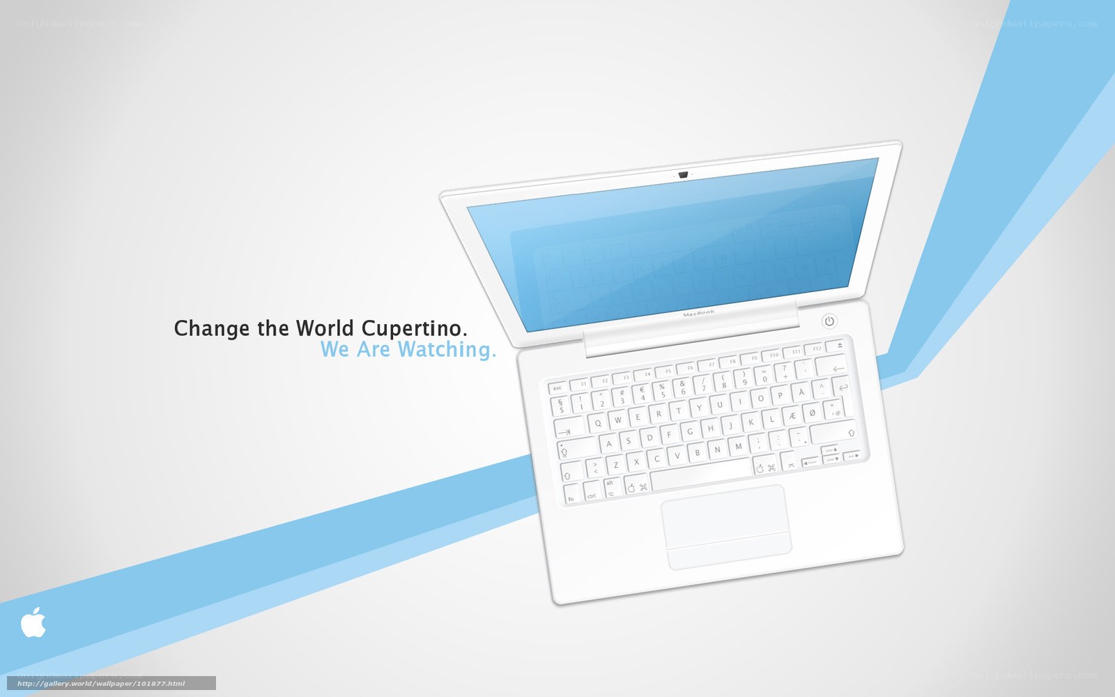 Cupertino Laptop Advertisement