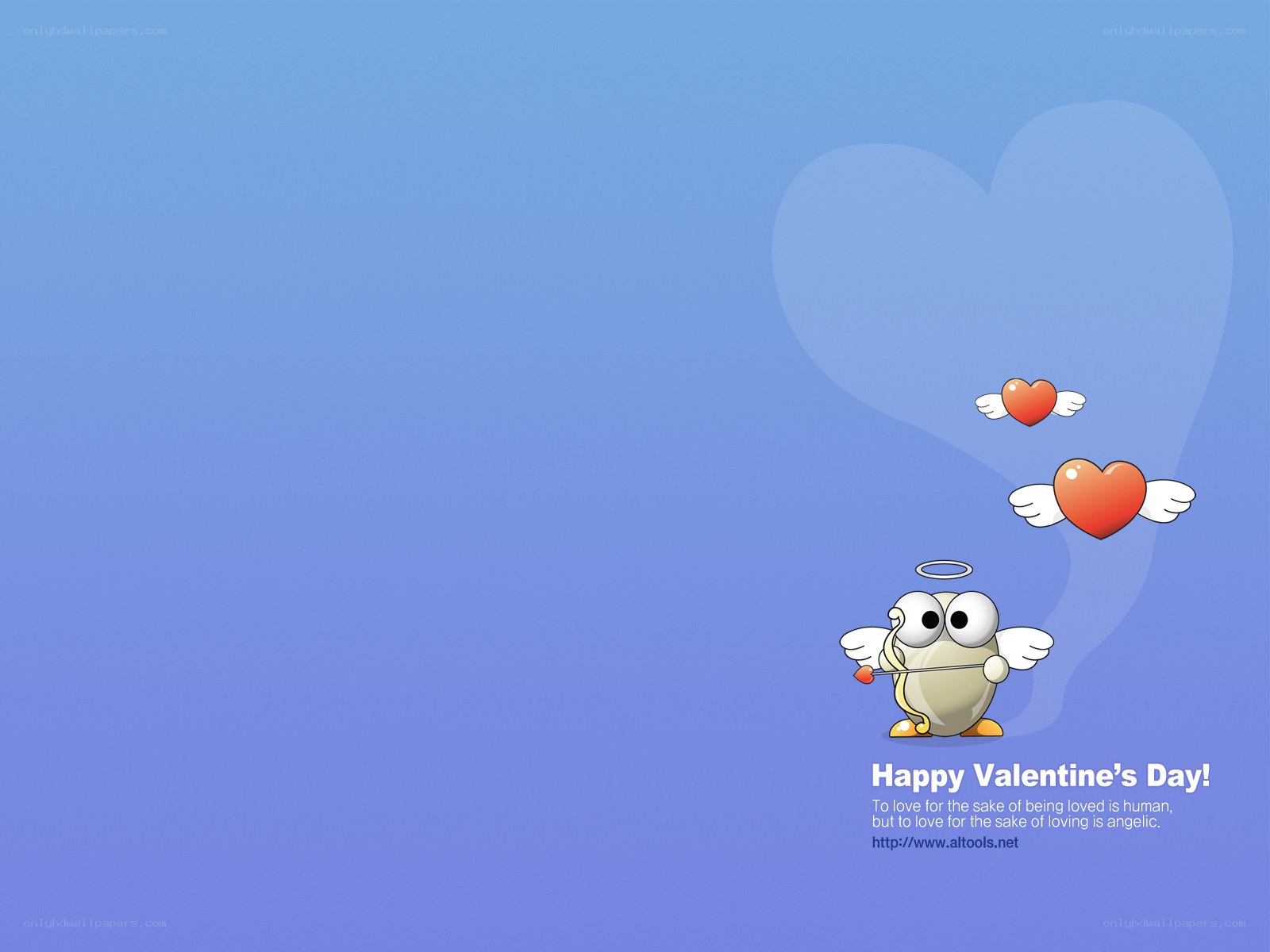 Cupid cartoon wallpaper