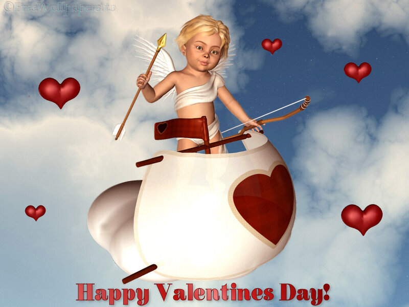 Cupid in Flying Vessel