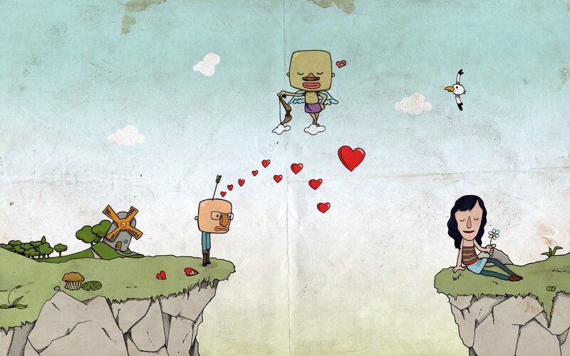 Cupid's love arrow
