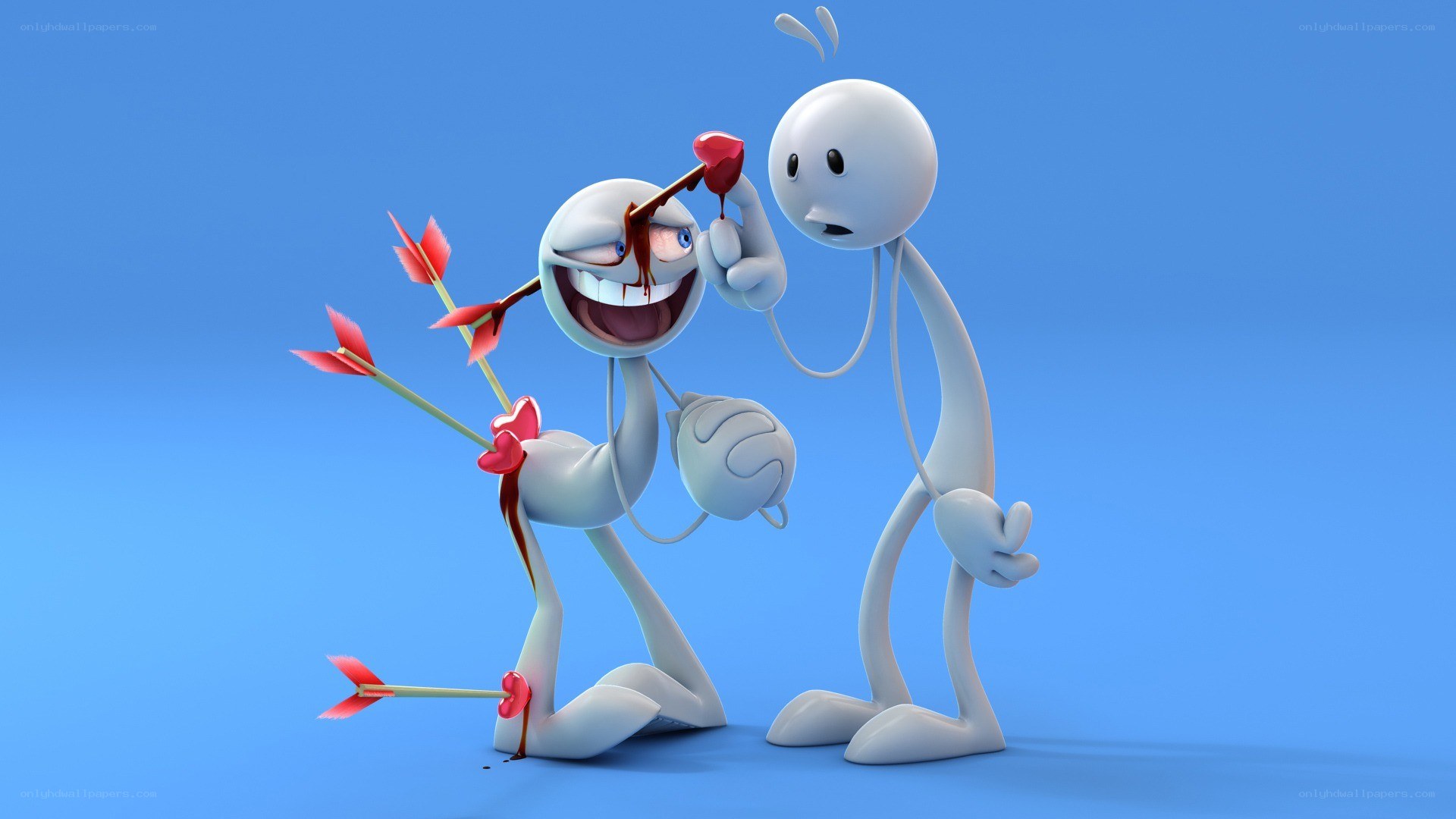 Cupid's painful love