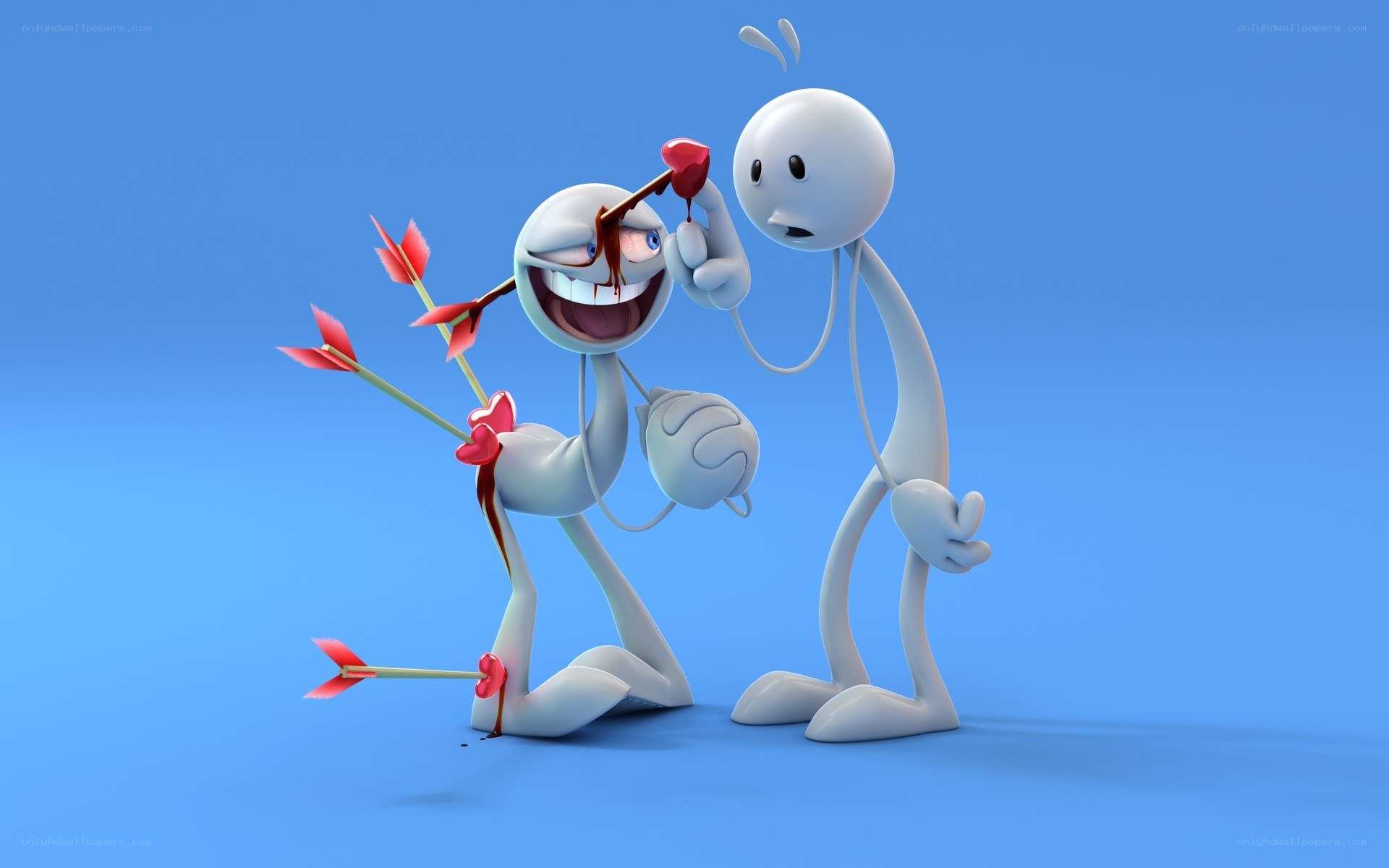 Cupid's painful love