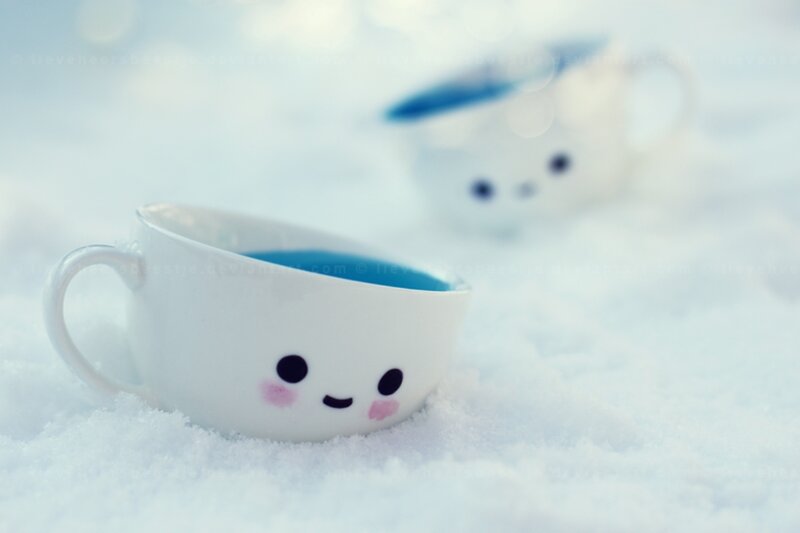 Cups in Snow