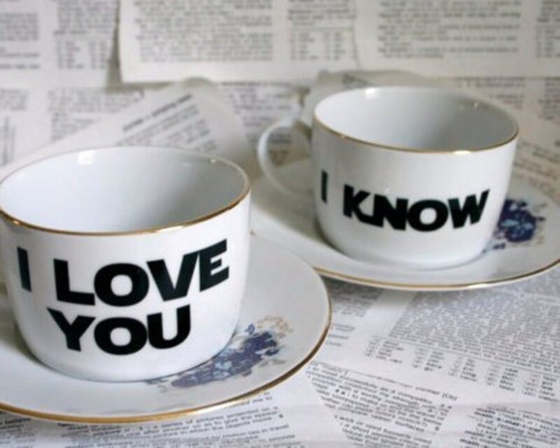 Cups with Text