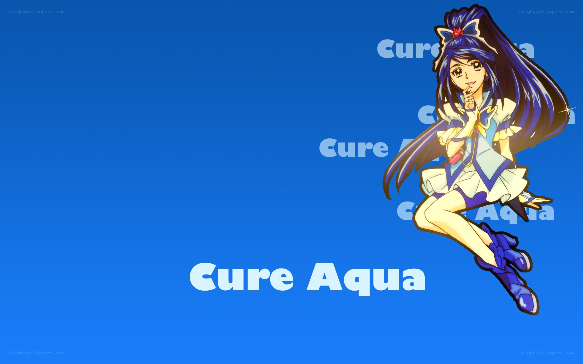 Cure Aqua character art