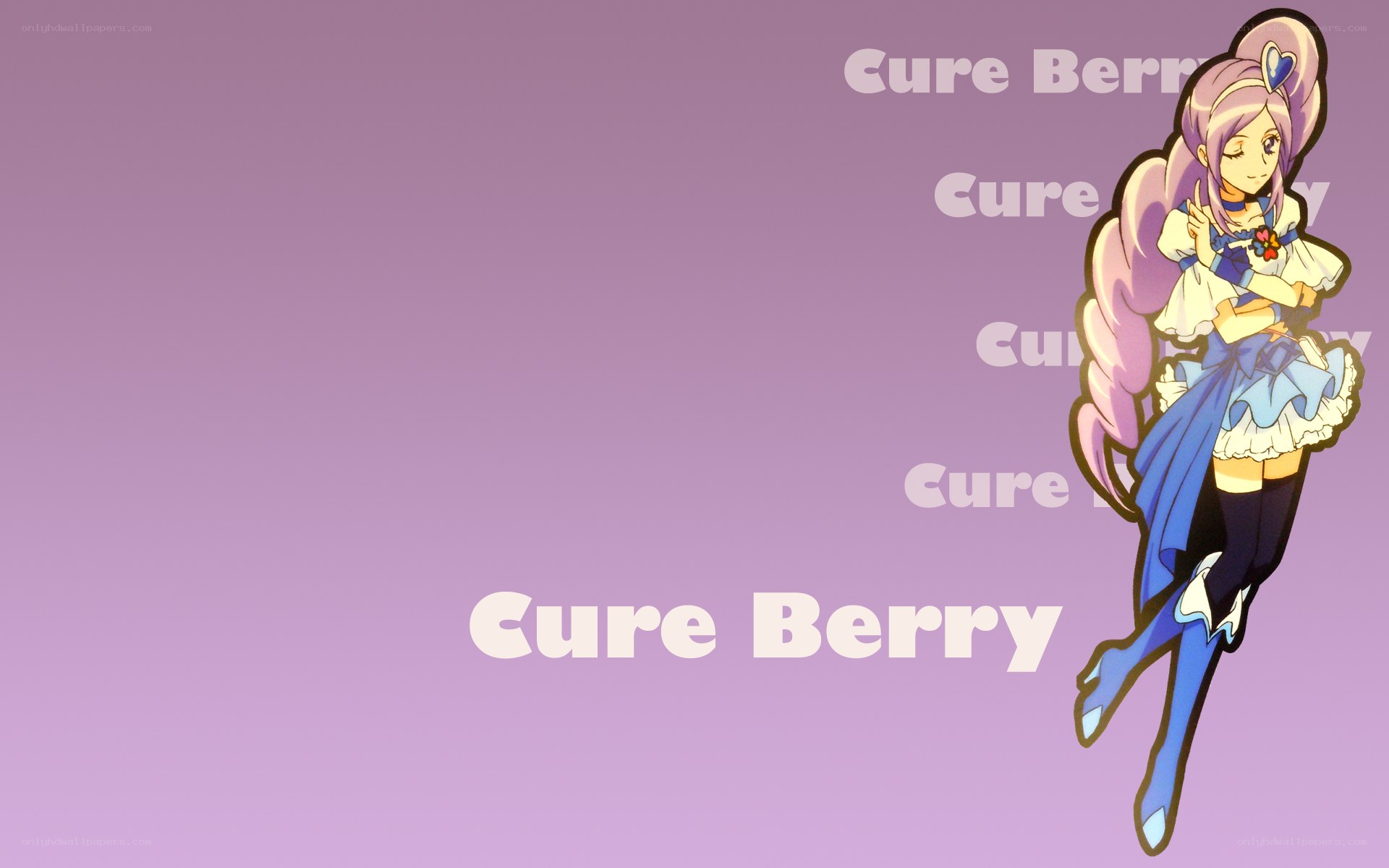 Cure Berry character art