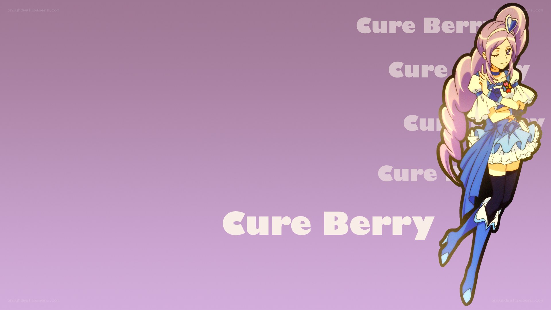 Cure Berry character art