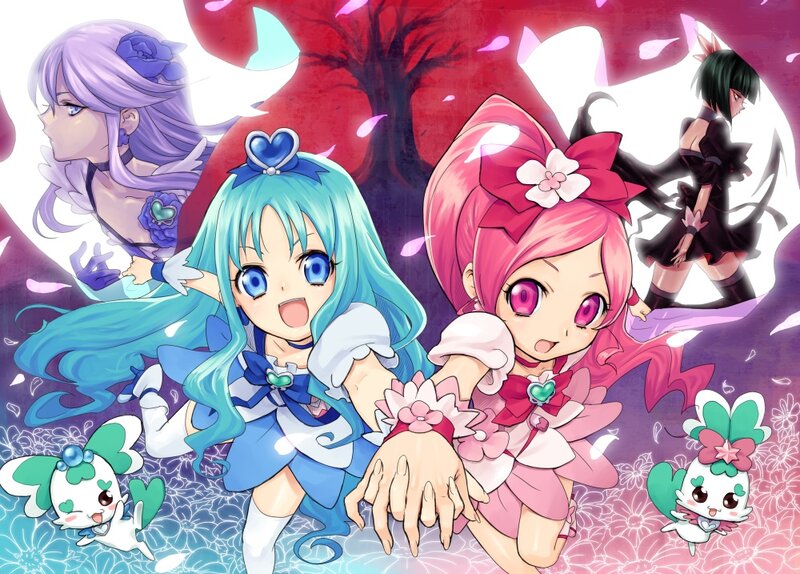 cure characters in action
