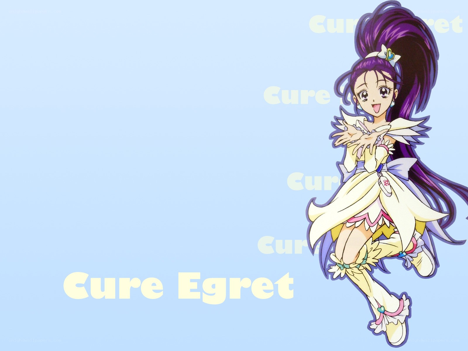 Cure Egret character art