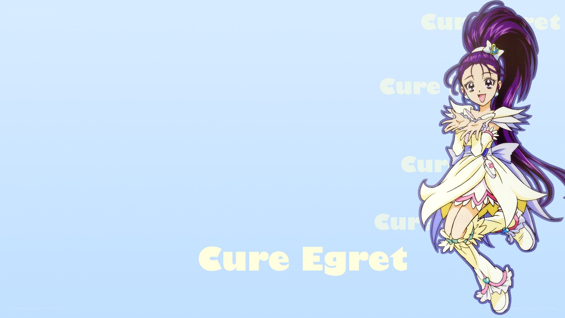 Cure Egret character art
