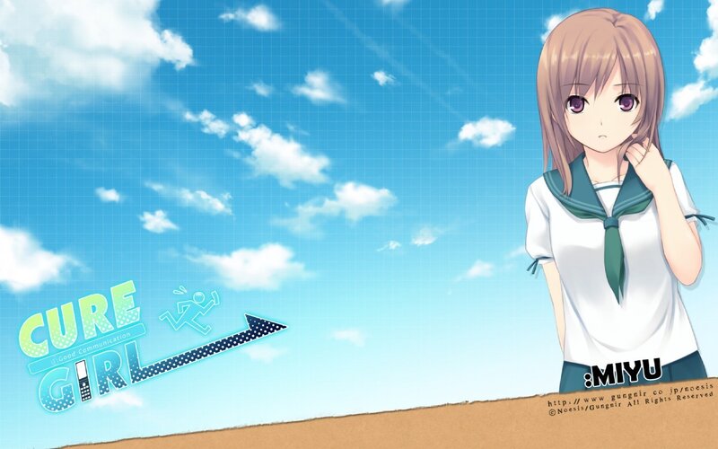Cure Girl anime character