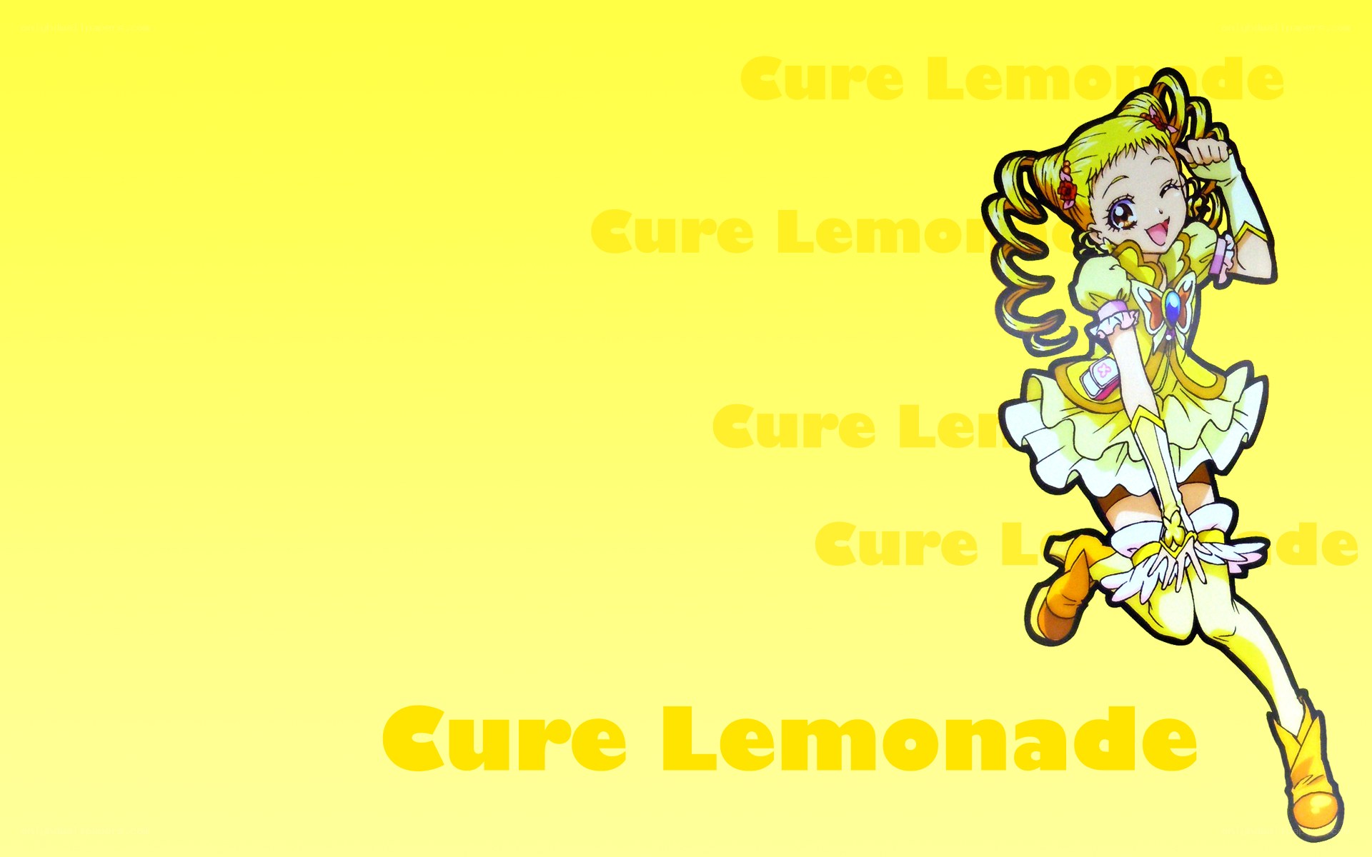 Cure Lemonade character art