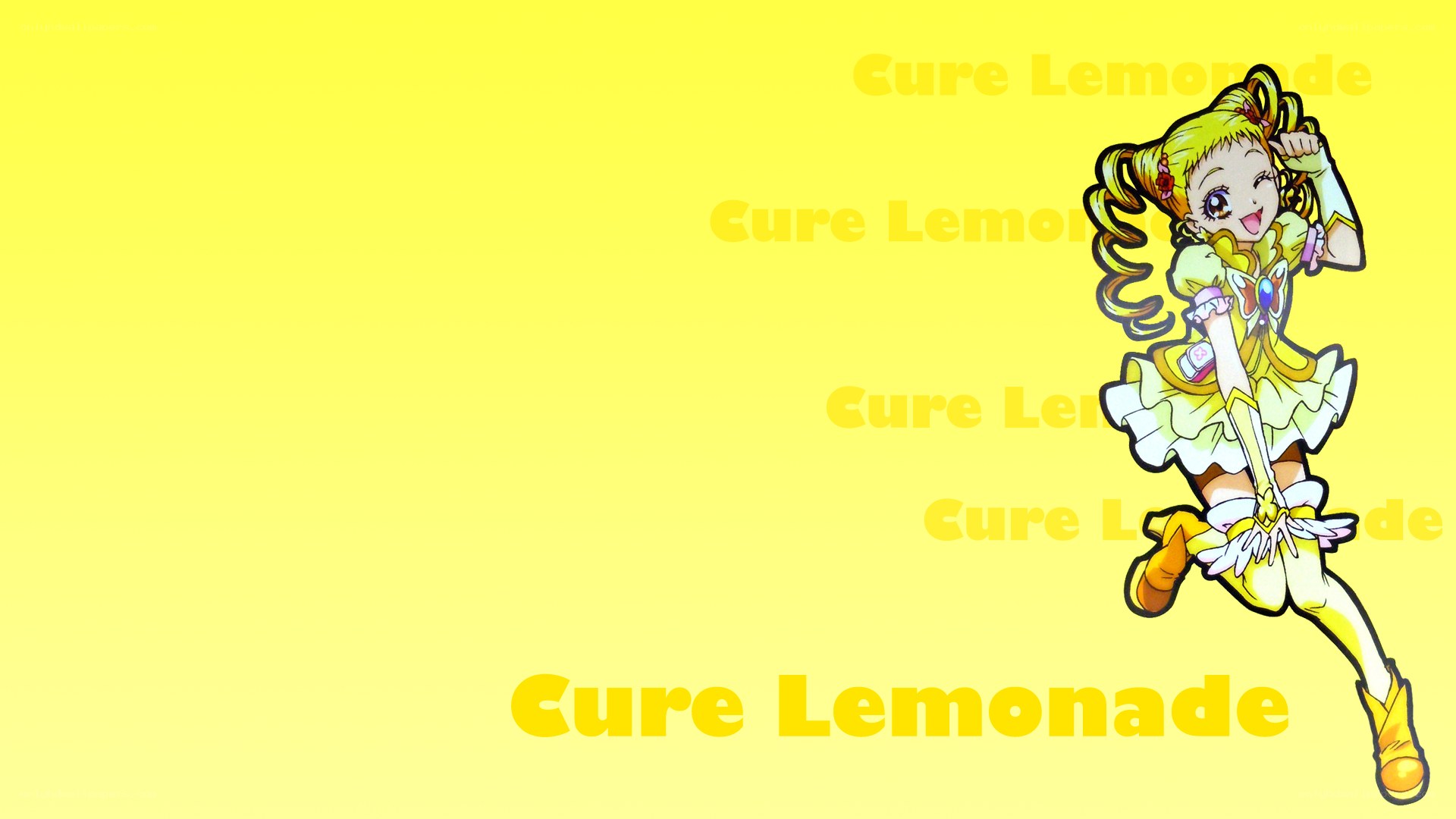 Cure Lemonade character art