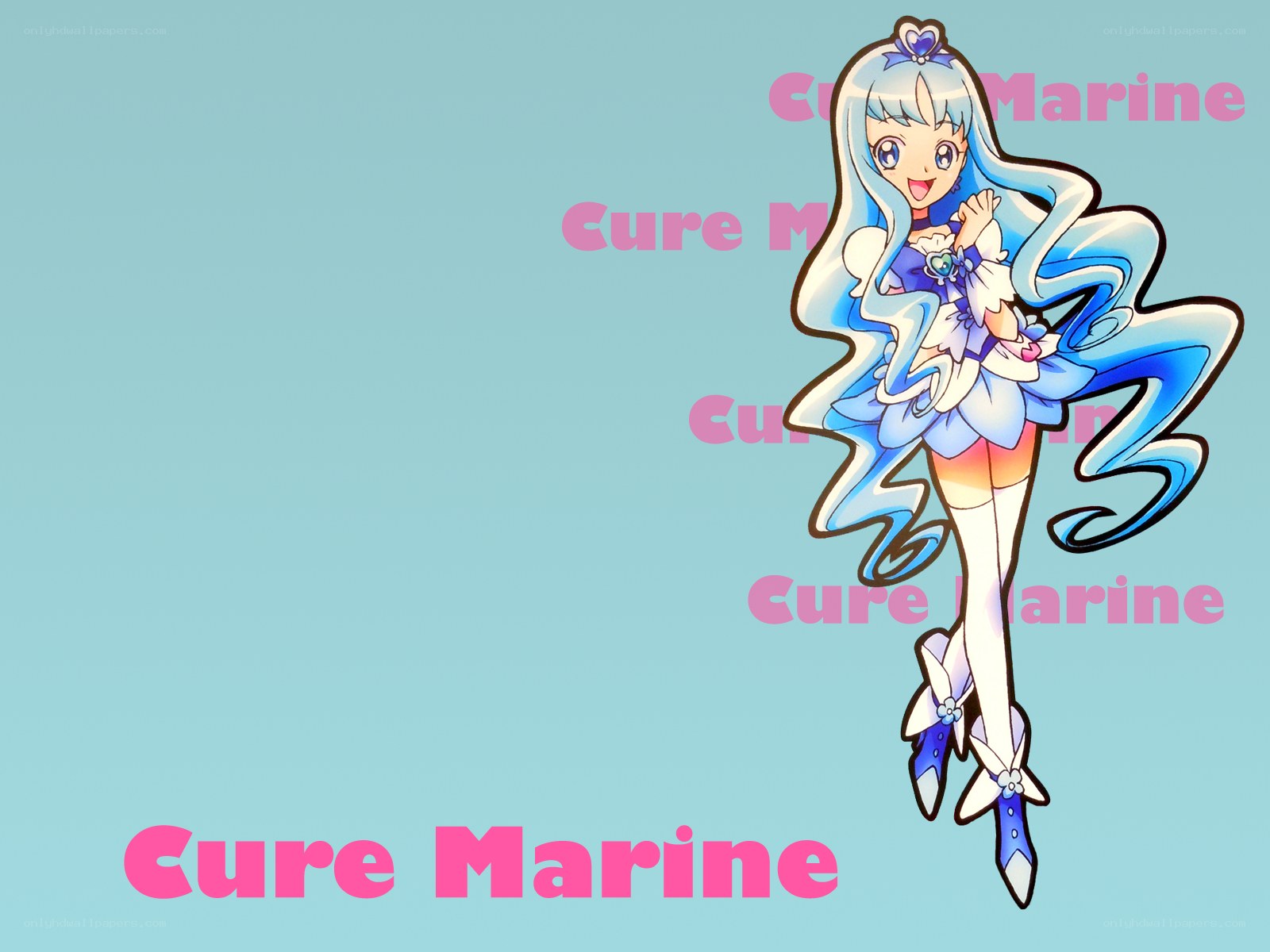 Cure Marine character art