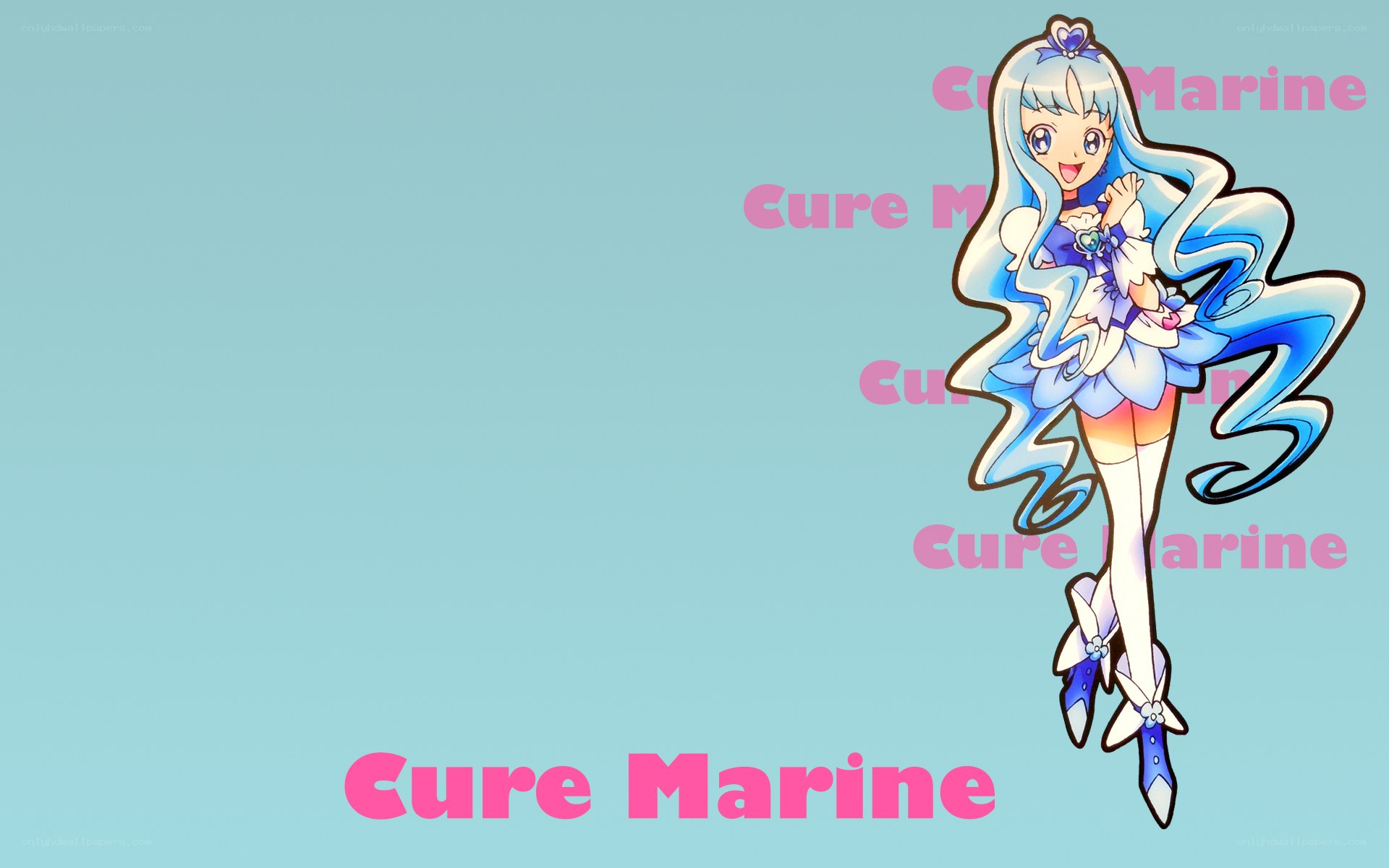 Cure Marine character art
