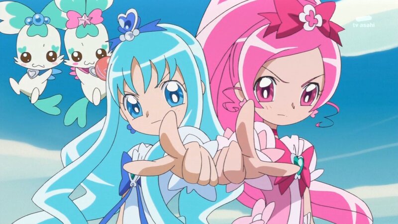 cure mermaid and cure coral