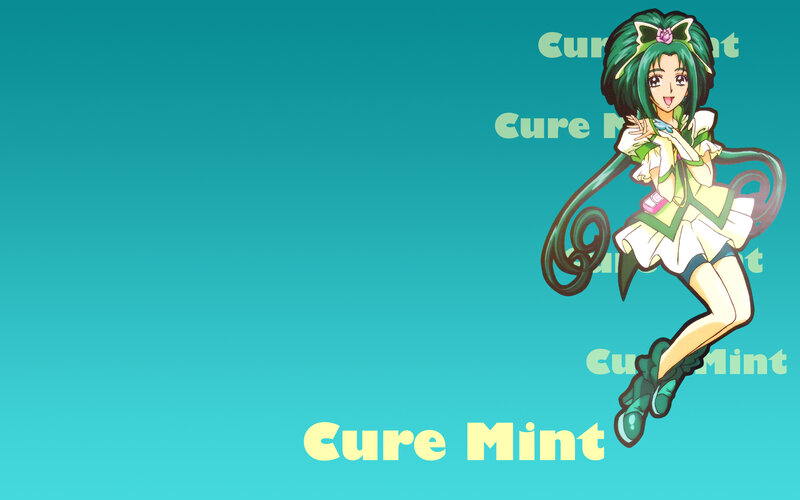 Cure Mint character art