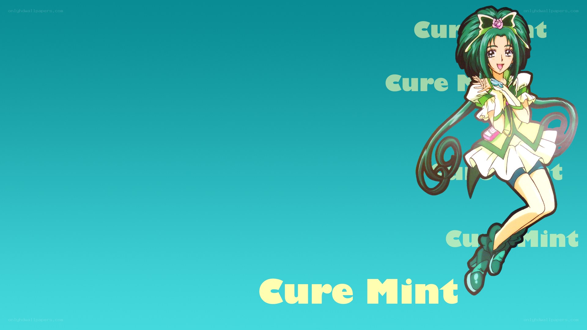 Cure Mint character art