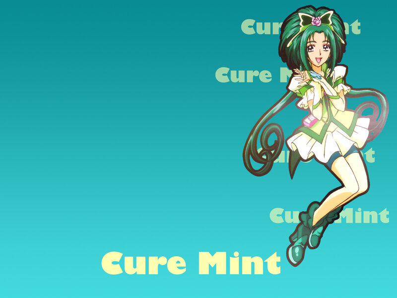 Cure Mint Character — Teal