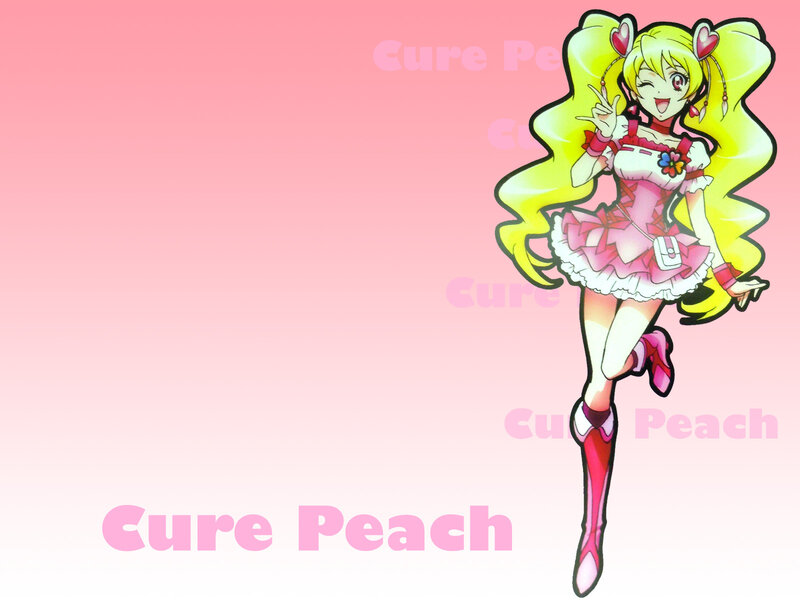 Cure Peach character art