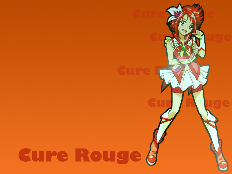Cure Rouge character art