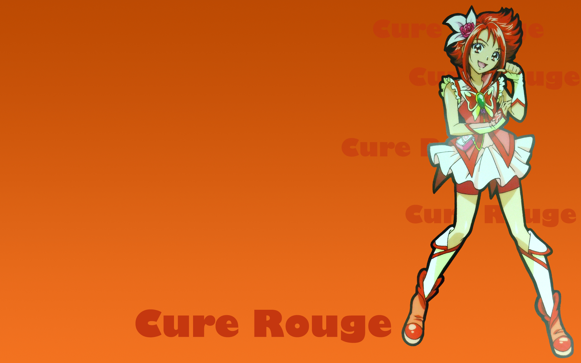 Cure Rouge character art