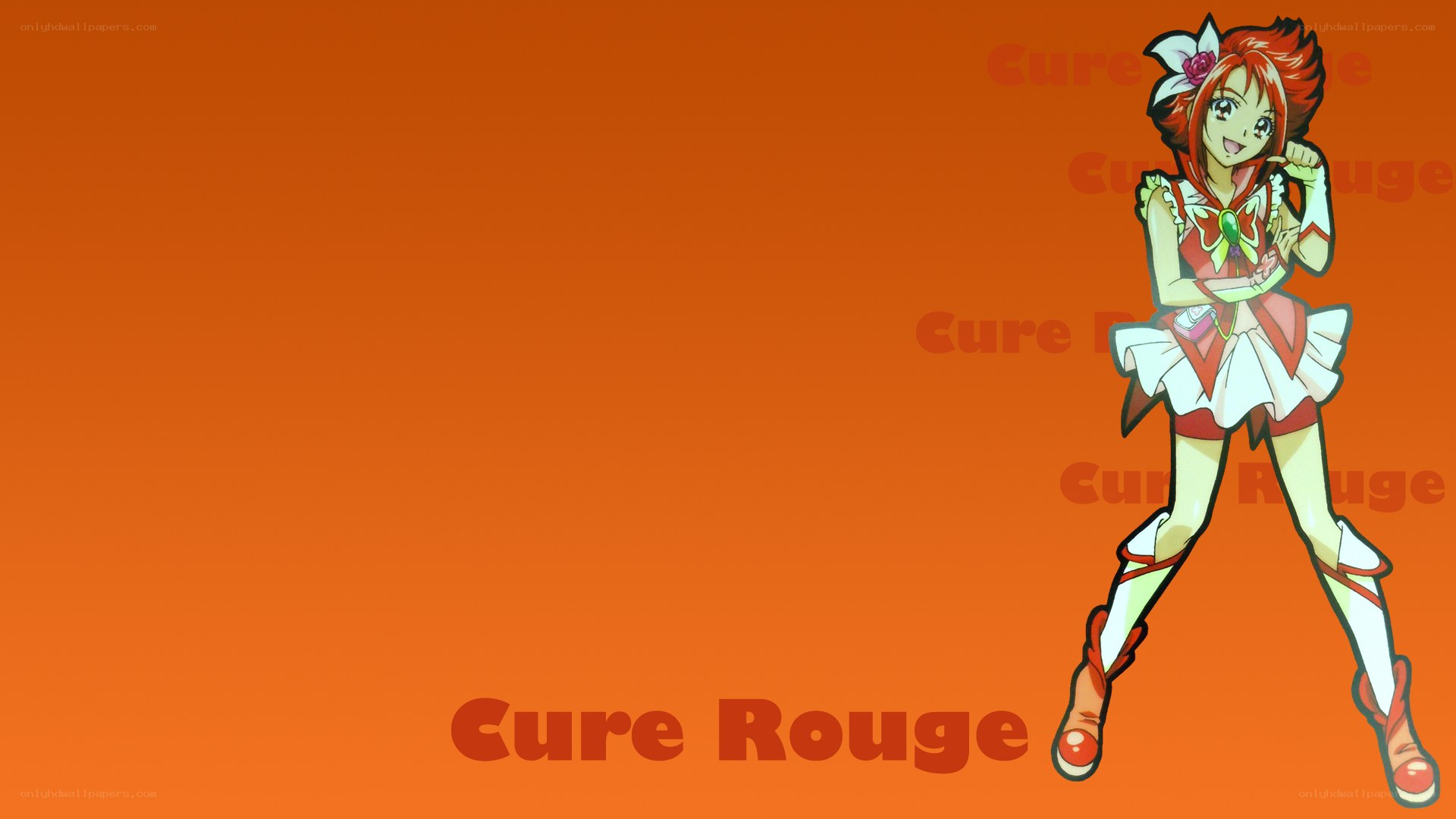 Cure Rouge character art