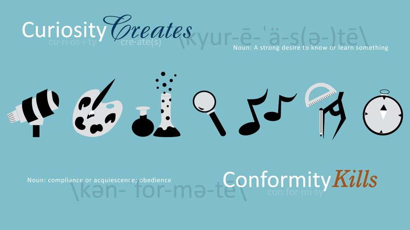 Curiosity and Conformity Icons