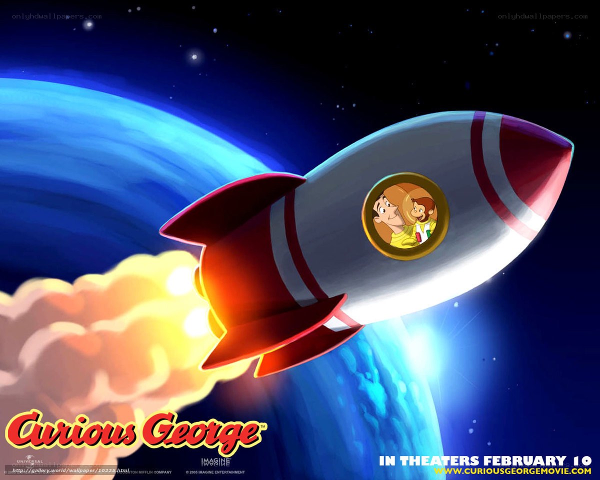 Curious George in space