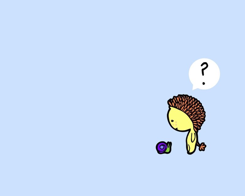 curious yellow creature