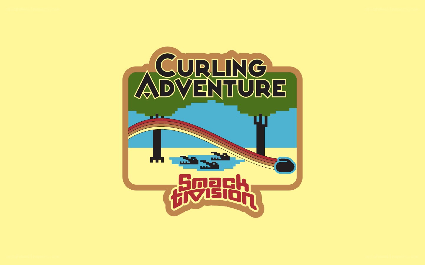 Curling Adventure game logo