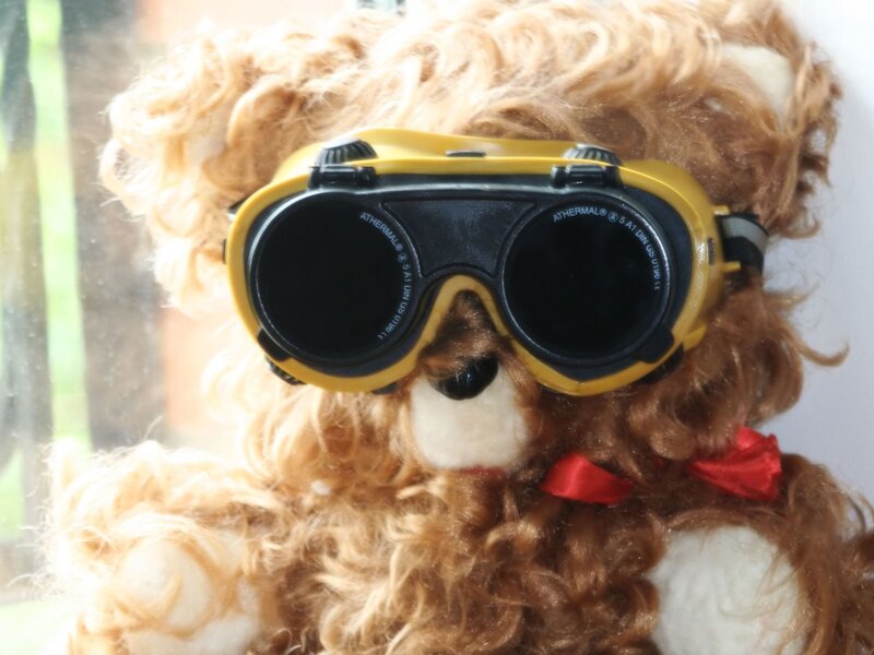 Curly-haired Teddy Bear