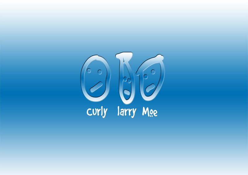 Curly Larry Moe logo