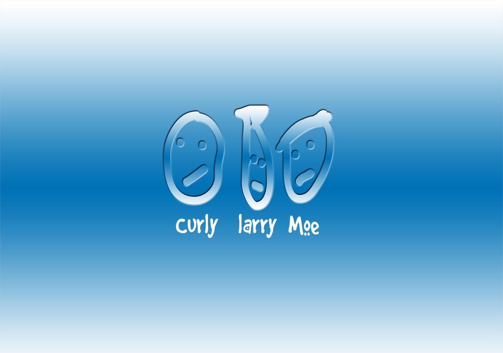 Curly Larry Moe logo