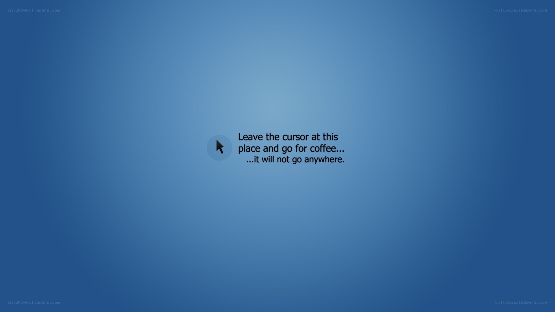 cursor stuck on blue screen
