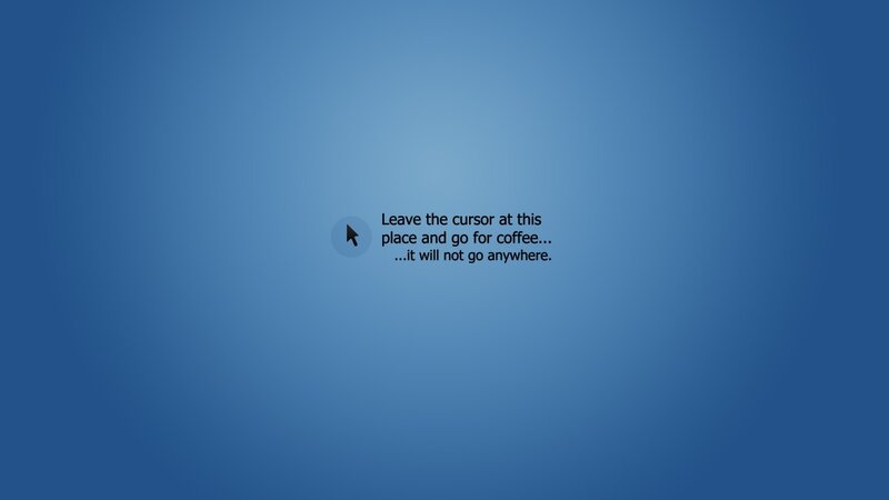 Cursor with Text