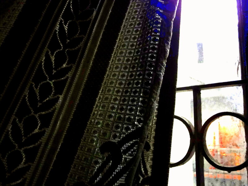 Curtains at a Window