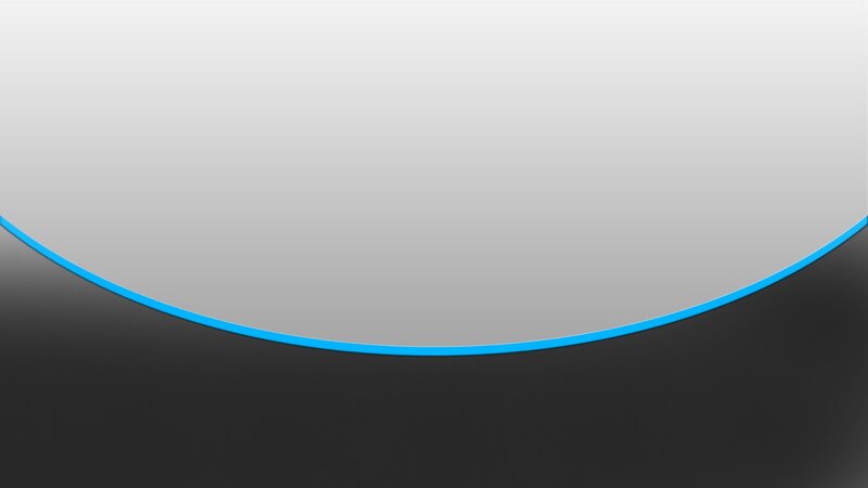Curved Blue Line