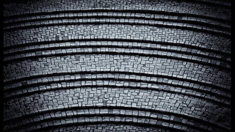 curved brick archway