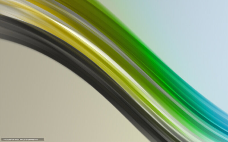 Curved Colored Lines