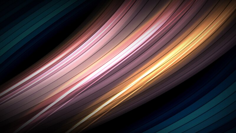 Curved Light Streaks — Pink, Dynamic