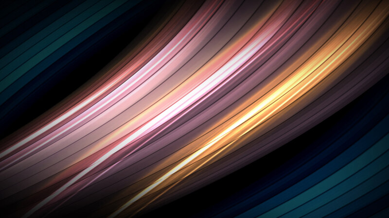 Curved Light Streaks — Pink